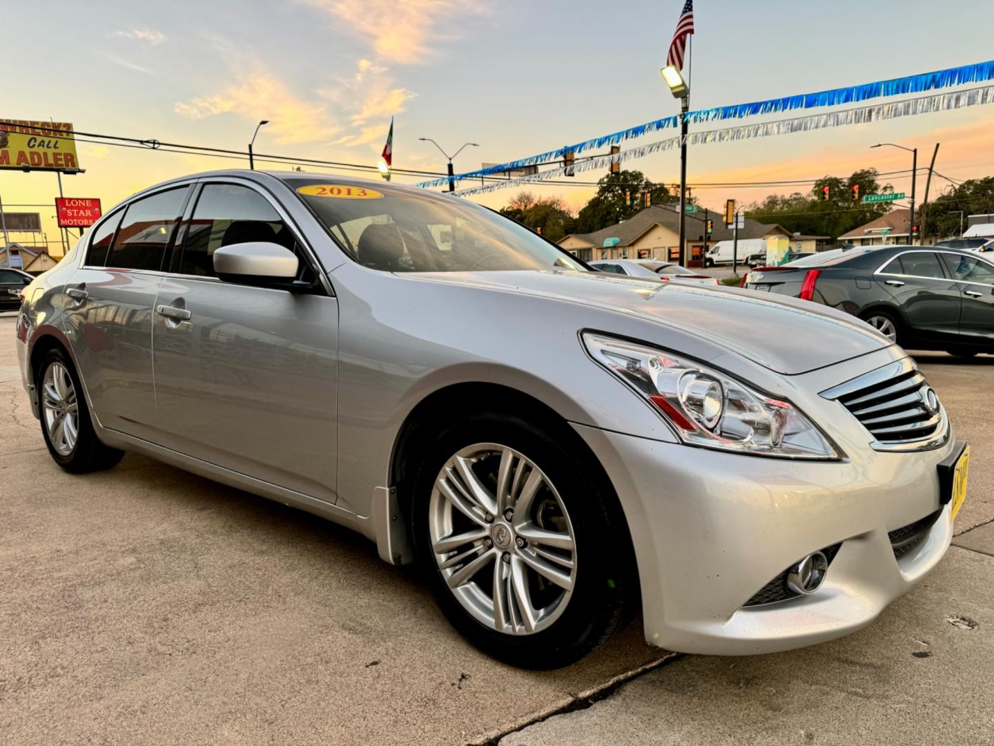 2013 SILVER INFINITI G37 BASE; SPORT; JOU (JN1CV6AP9DM) , located at 5900 E. Lancaster Ave., Fort Worth, TX, 76112, (817) 457-5456, 0.000000, 0.000000 - Photo#8